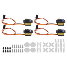 Metal Gear Servo Motor For Remote Control Toys, High Torque Digital Servo Motor With Standard Receiver Connector, Precision Control Fast Response Stab