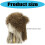 Lichtgewicht wintermuts Zachte harige polyester-Koffie kleur 4