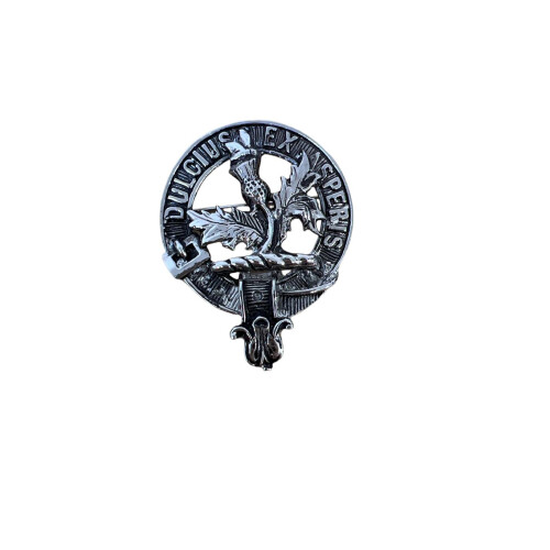 Ferguson Clan Crest Pewter Cap Badge Brooch