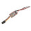 Lightweight Brushed ESC Miniature Electronic Speed Controller Bidirectional Forward Reverse Brush Brake Stable Performance Easy To Install Compatible 5