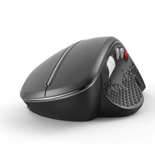 Mouse verticale 2.4G nero 12,5x6,6x4 cm 6 pulsanti 1