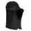 Comfortable Ice Silk Face Mask for Hat for Outdoor-Black 1