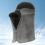 Comfortable Ice Silk Face Mask for Hat for Outdoor-Black 3