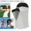 Comfortable Ice Silk Face Mask for Hat for Outdoor-Black 2