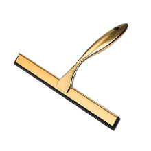 Stainless Steel Shower Squeegee with Smooth Silicone Blade for Bathroom Windows Kitchen Mirror 14 Inch
