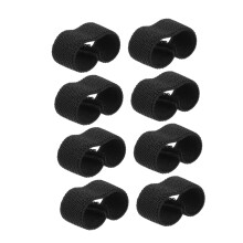Elastic Belt Attachment Rings 8Piece Wide Strap Holder Comfortable Fit Nylon for Women