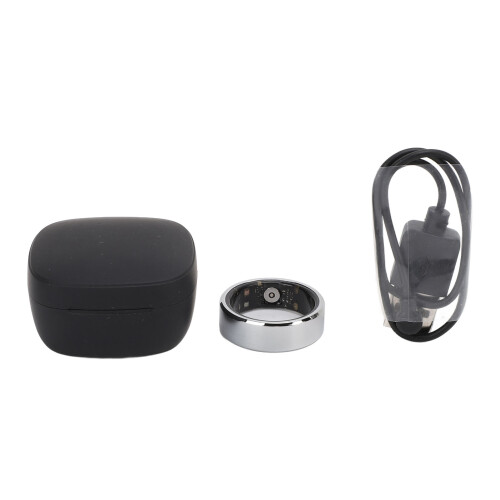 Silberner Smart-Ring ID 19,8 mm, 18 mAh, Größe 10, IP68 2