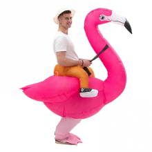 Schnelle Flamingos/Strauße/Greifen – Aufblasbarer Reitanzug – Stilvolle Rollenspielkostüme für Partys und Bühnen