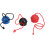 3PCS Queue Kreide Halter Gummi Billard Kreide 4