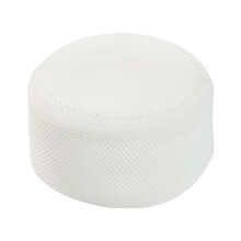 Black Sleep Hair Covers Light weight Breathable Hair-White L