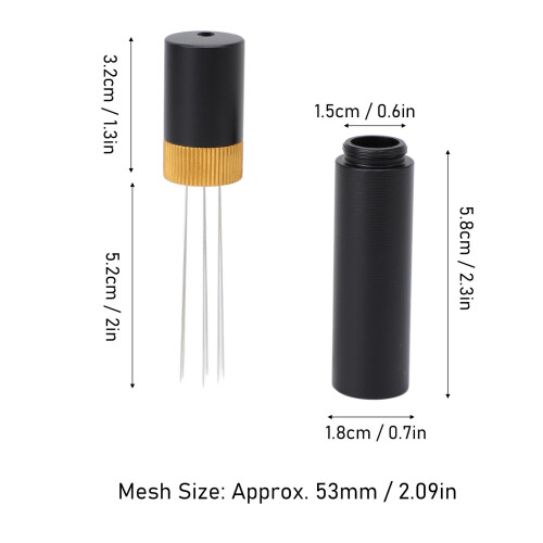 Agitatore per caffè in maglia da 53mm argento 100 pezzi 1
