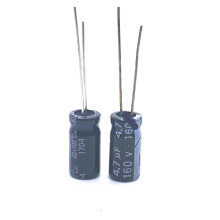 10pcs/lot BC18 160V 4.7F aluminum electrolytic capacitor, size 612, 4.7F 20%