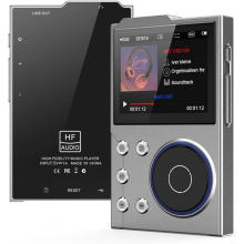 Verlustfreier Musikplayer mit 2,4-Zoll-TFT-Display, tragbarem HD-Audiogerät, Diktiergerät, Radio und TF-Kartenerweiterung bis zu 2