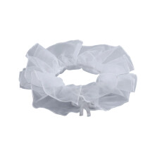 Victorian Ruffled Collar Tie Cosplay Girls Blouse Collar-White