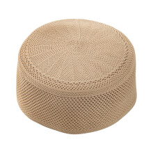 Elastic Bandages Breathable Meshes Wigs Hat-Yellow XL