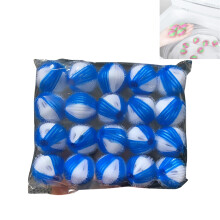 Pet Hair Remover Washing Machine, 20 Lint Balls for Washing, Reusable for Dog Cat Hair (Blue)