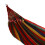 Tragbare Polyester-Baumwoll-Gartenhängematte, 200 kg, Rot, 260x80cm 7