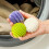 Antitangle Oval Laundry Solid Cleaning Household Washing machine Laundry Reusable Clothing Cleaning Green 4