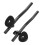black sponge grips for strollers 1