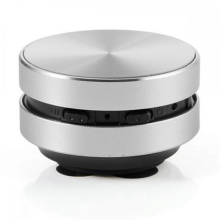 Tragbarer, kompatibler Knochenleitungslautsprecher mit Stereoklang und Bluetooth-Funktion (Silber)