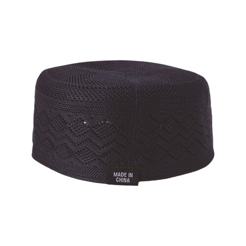 Traditional Multicolored Islamic Headwear-Navy blue M