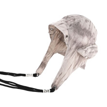 Post-apocalyptische, tie-dyed oorflappen cap, winddichte-Beige