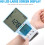Blutdruckmessgerät mit verstellbarem Armband und LCD-Display 4
