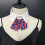 Modern Removable Collar With Stylish Bowtie For-Black satin 7