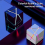 Qone Magic Cube Farbiger kabelloser Bluetooth-Lautsprecher mit Mikrofon und Freisprechfunktion 3