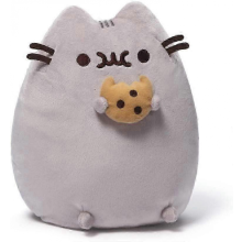 GUND Gourmet Graue Katze Plüschtier (30 cm) - Hochwertiges, weiches Stofftier, geeignet für Babys ab 12 Monaten