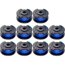 10 Stück Nylonseilspulen, kompatibel mit Ryobi 18V / 24V / 40V Rasenmähern, AC14RL3A