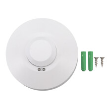 Draadloze ZigBee-slimme sensor met ingebouwd relais en smartphoneprogrammering voor intelligent verlichtings- en energiebeheer.
