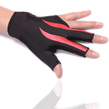 Flexibility Design Billiard Gloves, High Flexibility for Unrestricted Movement, Quick Drying Material Ensures Fresh Hands Throughout the Game (Stretch