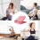 Slant Board for Calf Stretch, Adjustable Stretch Wedge Board, Pink 3