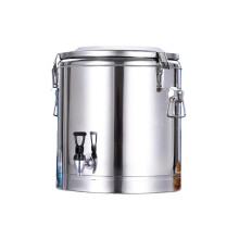 Commercial Hot Water Stainless Steel Insulated Barrel,Milk Tea Bucket Hot and Cold Coffee Carafe Drink Dispenser/a/20L Friendship Years A 20L