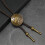 Modieuze verstelbare Frontier Bolo Tie metalen sterbedel-Bronzen 7