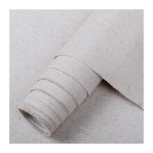Canvas Roll on Roll, Linen Canvas, Professional Oil Painting, Pure Cotton Canvas, Acrylic Paint, Art Supplies for Artists, 5 m, One Roll (Width 38 cm)