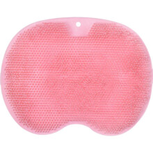 TPR Material Foot Cleaner With Suction Cup, Foot Massage Mat Exfoliating Shower Mat Shower Foot Scrubber Foldable And Durable For Everyday Use