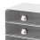 Large Capacity 3-Layer Plastic Desktop Storage Box for Makeup & Accessories 4