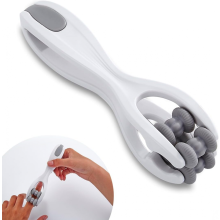 Fingermassagegerät für die Handmassage, Handmassagegerät bei Arthritis und Karpaltunnelsyndrom, Silikon-Massagerolle für die Hände