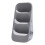 Living And Home 3-Compartment Plastic Utensil Holder 3