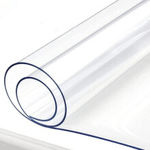 Clear PVC Chair Mat for Hardwood Floors, Waterproof Easy Clean, Custom Cut Sizes 2mm Thick