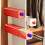 Stackable Desktop Storage Drawers Organizer Box for Socks Underwear Home Office Red 3