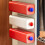 Stackable Desktop Storage Drawers Organizer Box for Socks Underwear Home Office Red 5