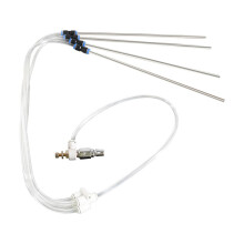 Engine Cleaner Carbon Removal Brush AntiSlip Pneumatic Tool for Vehicle Engine Maintenance 11.22 in