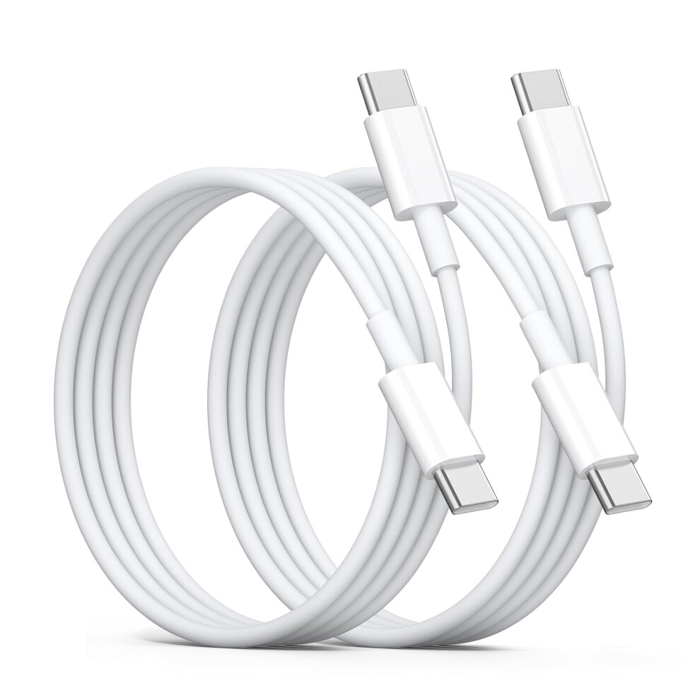 Iphone 15 Charging Cable, 2 Pieces 2M 60W Usb C To C Fast Charging Cable, Pd3.0 For Iphone 16/15, Macbook, Ipad, Galaxy S24/S23 9001264663438