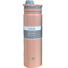 Trinkflasche für unterwegs: Isolierte Edelstahl-Trinkflasche mit Vakuumisolierung, doppelwandigem Design, gefertigt aus robustem 18/8-Edelstahl und