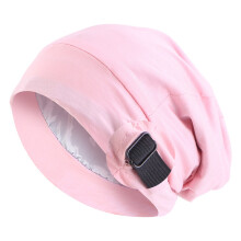 Chapeau de fin invisible modifiable Mélange de coton-Rose