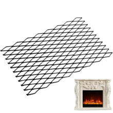Steel Fireplace Grate, Wood Grate, Heat Resistant Firewood Stand, Fire Grate for Family Celebrations