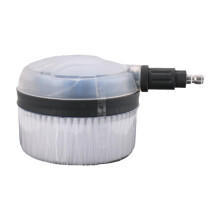 Car Wash Brush 360 Rotating Pressure Washer Brush with 1/4 Quick Connect for Home and Deck
